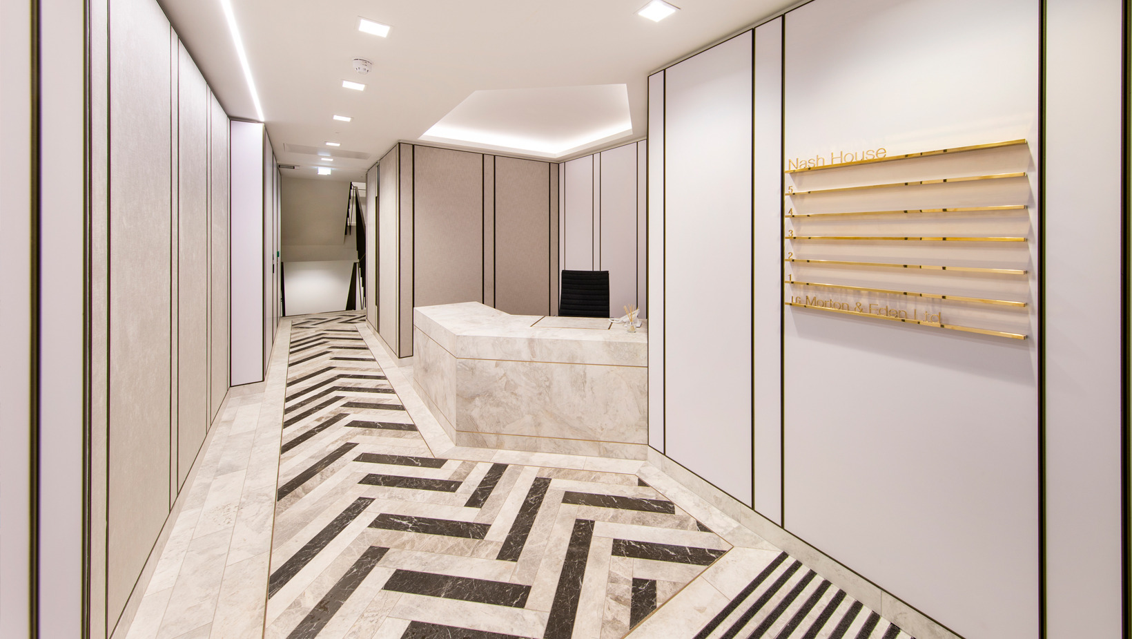 Nash House — reception area